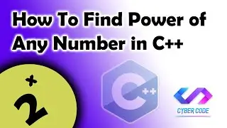 How to Find Power of Any Number in C++