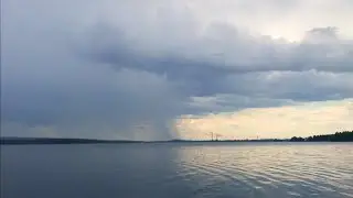 Хотел убрать мусор на стоянке у шалаша, но из за дождя не получилось