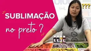 SUBLIMAÇÃO EM CAMISETAS COLORIDAS