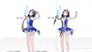 MMD Luo Tianyi (Huaan) Hair Physics Edit