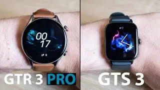 ⚪️ Amazfit GTR 3 Pro vs Amazfit GTS 3 COMPARISON in SPANISH 🥊 Is the Pro version worth it?