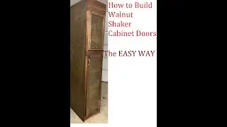 How to build Shaker Cabinets.. The Easy Way