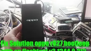Fix Solution oppo r827 bootloop with sp flashtool v3.1344.0.212
