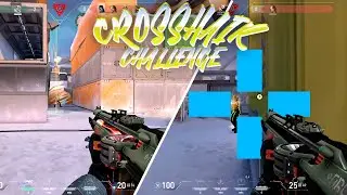 Valorant Crosshair Challenege | Crosshair GROWS Each Kill