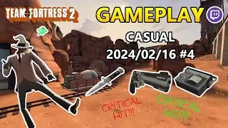 Team Fortress 2 | Twitch | Casual | Gameplay | Badwater Basin | Spy | 2024/02/16 | #4
