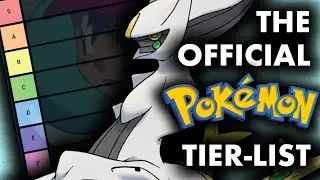 THE OFFICIAL POKEMON GAME TIER-LIST