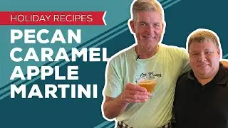 Holiday Cooking & Baking Recipes: Pecan Caramel Apple Martini Recipe | Christmas Cocktail Ideas