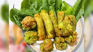 របៀបធ្វេីគាវស្នូលត្រៅសាច់ជ្រូក / How to make Taro with pork wonton fried