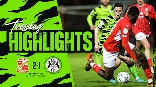 HIGHLIGHTS | Swindon Town 2-1 Forest Green