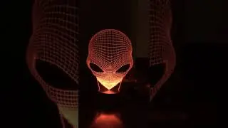 Lámpara Led de Alien