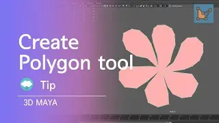 [Sub] Create Polygon Tool, 3D Maya