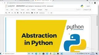#22 Abstraction in Python | (Abstract Base Class) Abstract Class Abstract method | @abstractmethod