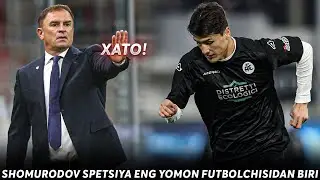 ELDOR SPETSIYANING ENG YOMON FUTBOLCHILARIDAN BIRI / MURABBIY SHOMURODOVDAN YUZ O'GIRMOQDA
