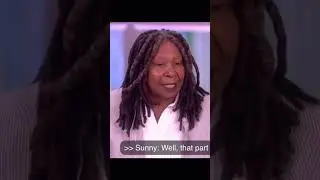This is Such a bright idea 💡 coming from Sis Whoopi 🤥
