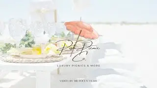 Beach Proposal Picnic, Gender Reveal and Events - Posh Picnic #Tampa #genderreveal #picnic #proposal