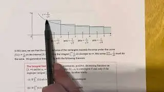 11.3 - The Integral Test and Estimates of Sums (Part 1)