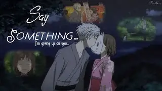 「AMV Hotarubi no mori e」-Say something-
