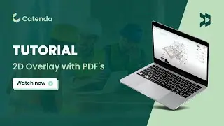 2D Overlay with PDF's I Tutorial I Catenda Hub Feature