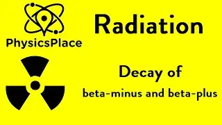 Radiation explained 4: Decay of beta-minus and beta-plus