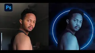 NEON LIGHT EFFECT // ADOBE  PHOTOSHOP TUTORIAL 2021