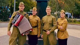 Прямой эфир. Ансамбль Багрянец.
