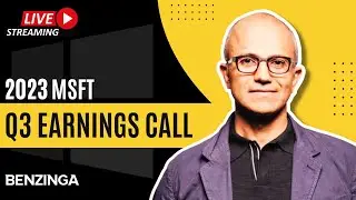 WATCH LIVE: Microsoft Q3 Earnings $MSFT