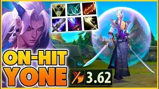 *53 Kills* Tanks Die in 1 Second (Insane Yone Build) - BunnyFuFuu | League of Legends