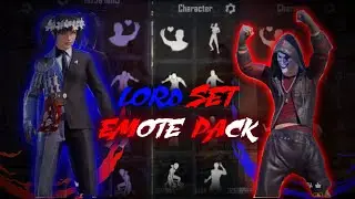 HDR EMOTE PACK | LORD SET | OLD SET | IN HD QUALITY#PUBGMOBILE