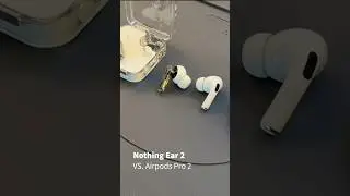 Nothing Ear 2 Microphone Test vs Apple AirPods Pro 2 Microphone