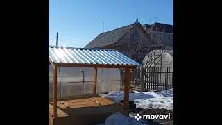 переделал песочницу в домик для детей своими руками