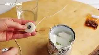 🎄💡DIY Christmas CANDLE 🎄💡 How to make CANDLE HOLDER