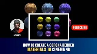 how to create a better corona render material for your text in cinema 4d