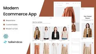 Build Complete E-Commerce Website with React & Tailwind CSS 2025 | Figma + Source Code