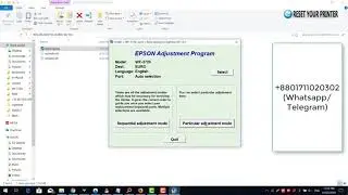 Epson Workforce 3720,Workforce 3723 Adjustment Program (All Function Working)