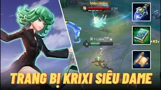 [icyfoxx] Testing Krixi's build with Holy of Holies - one-shotting everything | Arena of Valor