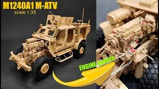 Engine update M1240A1 M-ATV scale 