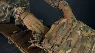 Як засовувати плиту в плитоноску? Плитоноска Kiborg GU gen.2 #army #military