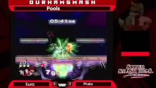 Durham Smash Bi Weeklies #15 - Phake[Marth] vs Ersatz[Samus]