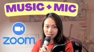 Zoom with Music and Microphone Made EASY! 🎙 2022 update 