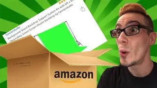 STUFF REVIEW || Amazon Green Screen (Fancierstudio)