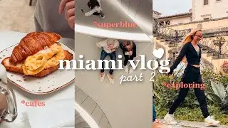 This Miami Vlog Is Full Of Clouds | PART 2 | cafes, indonesian food, miami travel vlog