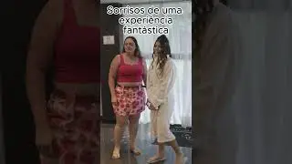 Debutante Gabi vê seu quadro pela primeira vez!
