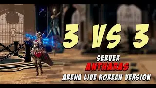 3 vs 3 Arena Live Korean Version / Арена 3 на 3 Корейском сервере