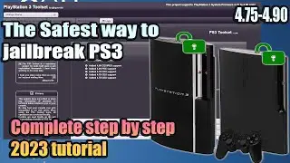 PS3 Jailbreak | How to Install CFW using the safest and easiest way 4.75-4.90
