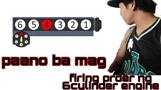 HOW TO ROTATE(FIRING ORDER) 6CYLINDER ENGINE LINE IN TYPE