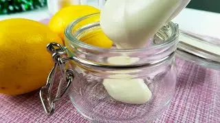 Делаю Вместо КЛАССИЧЕСКОГО: Вкуснейший НАТУРАЛЬНЫЙ майонез без яиц за 2 МИНУТЫ!!! Постный вариант...