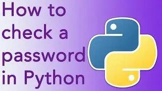 Python password checker