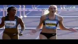 2016 ISTAF Berlin 100m hurdles: Germany's Cindy Roleder wins 12.65 over USA's Stowers, Harper Nelson