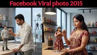 Facebook viral photo editing today | tranding 3D AI photo editing