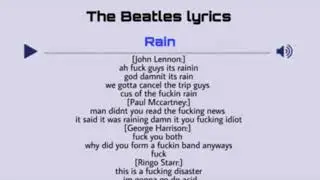 The Beatles - Rain